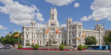  Palace of Communications, Madrid, Spain